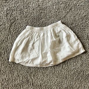 NWT White Edgehill Collection Girls Skirt